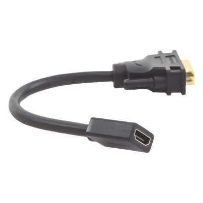 20118 - Ugreen 20118 adaptador de cable de vídeo DVI-D HDMI Negro, Oro