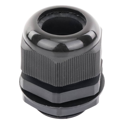 TXG-PG-100NBK - Conector Glándula Plástico / Rosca NPT 1" (25.4 mm) / Rango de Cable 16-22 mm / Color Negro / 7 Dimensiones Precisas