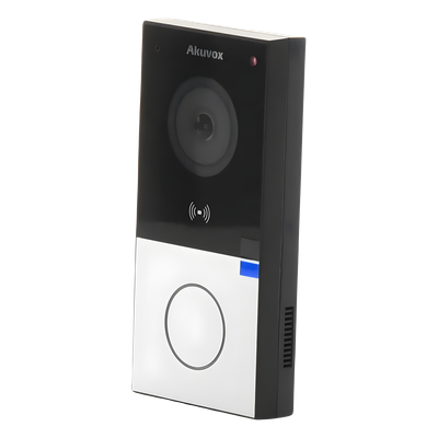 E12W - Akuvox E12W Gris IP65 Plástico Pared MicroSD (TransFlash) -36 dB