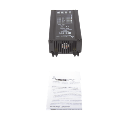 IDC-200A-24 - Samlex Convertidor Aislado d/200W Ent: 9-18Vcc, Sal: 24 Volts, 8 Amp IDC-200A-24