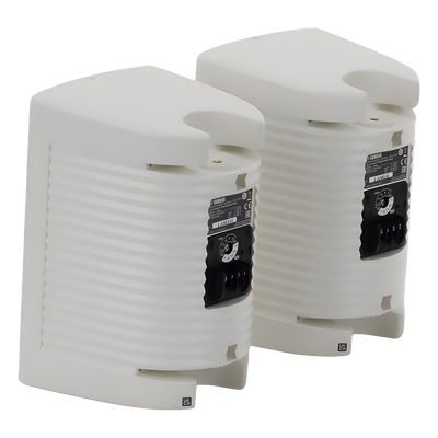 VS4W - Altavoz de Montaje en Pared / 2 Vías / Woofer 4 in / Tweeter 1 in / IPX3 / 8 Ohms / 70/100V / Color Blanco / Par
