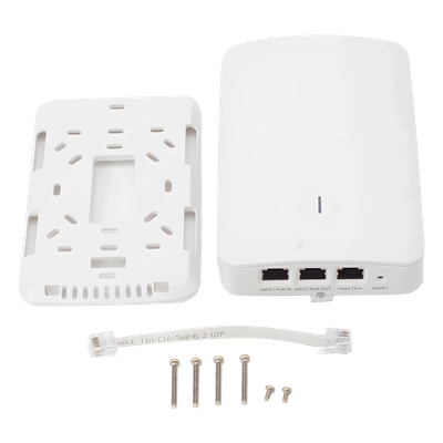 XV222H0A10RW - Punto de Acceso Wi-Fi 6 / Diseño de Pared / 2.5 Gbps / 3 Puertos Gigabit / PoE Passthrough / Radio IoT / Gestión Cloud
