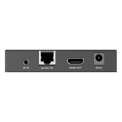 TT582-RX - Receptor HDMI IP / 4K UHD @60Hz / 18 Gbps / Cat 6/6a/7 hasta 120 m (393.7 ft) / HDCP 2.2 / IR 20-60 kHz