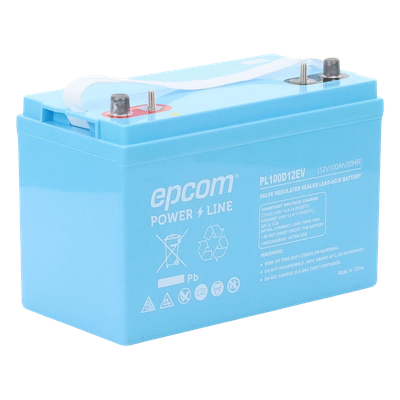 PL100D12EV - Epcom Powerline Batería de Ciclo Profundo / 12 VCC / 100 Ah PL100D12EV