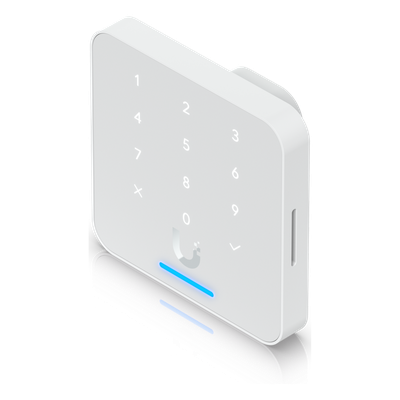 UA-G3-FLEX-W - Lector de Acceso IP / Teclado Capacitivo 12 Botones / NFC 13.56 MHz / BLE 4.1 / PoE / IP55 / -30 a 60°C