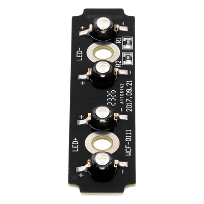 Z-0111-B - Tablilla LED de Repuesto / 4 LED Azul / Alta Intensidad / Compatible XLL1088 / Instalación Sin Herramientas