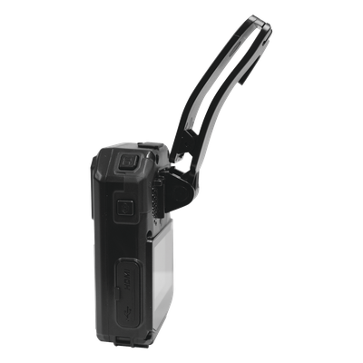XMRCCLIP - Clip curvo para bodycam / Multiposiciones / Solapa de hombro / Compatible XMRX5 y XMRX2