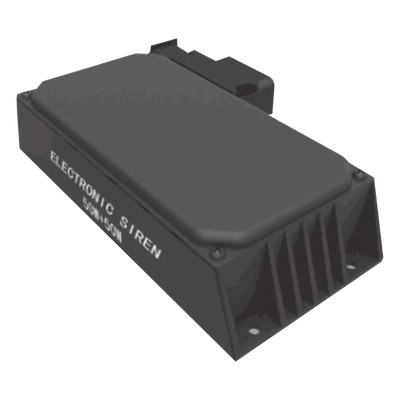 X100CM - Sirena compacta para motocicleta / 100 W / 112.3 dBA a 3.5 m / IP67 / 3 tonos + reserva