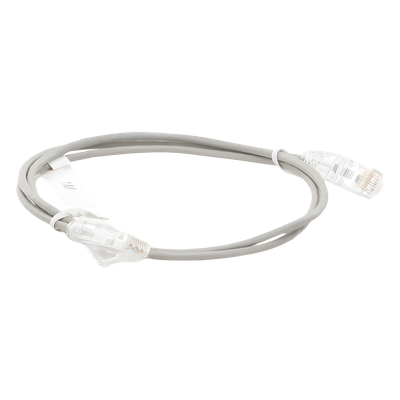 LP-UT6-100-GY28 - Linkedpro By Epcom Cable de Parcheo Slim UTP Cat6 / 1 Metro (3.28 Pies) / 28 AWG