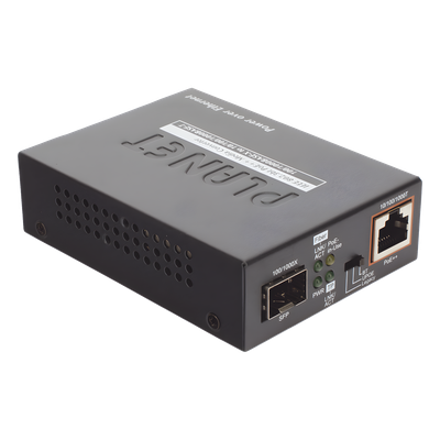 GUP-805A-60W - Planet Convertidor de Medios PoE++ / 1x RJ45 Gigabit / 1x SFP 100/1000BASE-X GUP-805A-60W