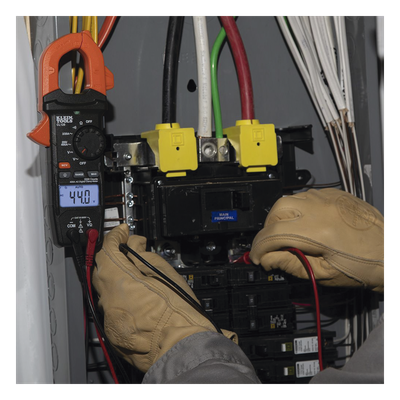 CL-120 - Amperímetro Digital de Gancho / 400 A CA / Rango Automático / NCVT Integrado / CAT III 600 V / Resistente a Caídas 2 m (6.6 ft)