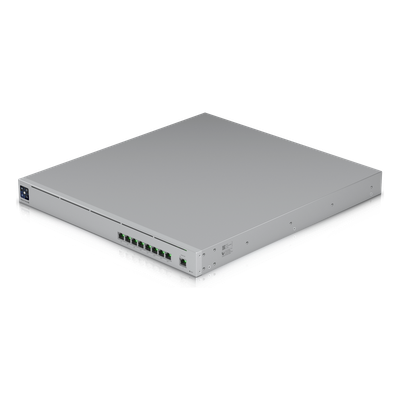 USW-MISSION-CRITICAL - Switch PoE Administrable / 8 Puertos PoE+ y PoE++ / 120 W Totales / Batería UPS 368 Wh / 2 Salidas AC 230 V / Rack 1U