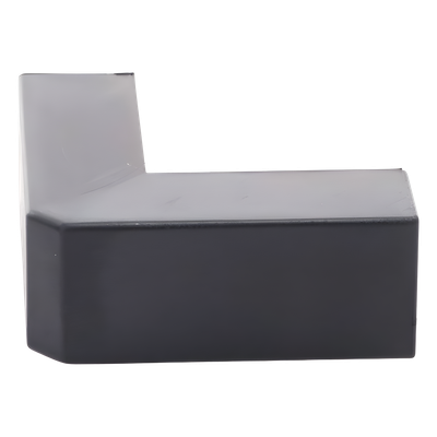 TMK-1720-EE-N - Esquinero Exterior / PVC Autoxtinguible / Negro / Para Canaleta TMK-1720-N-CC