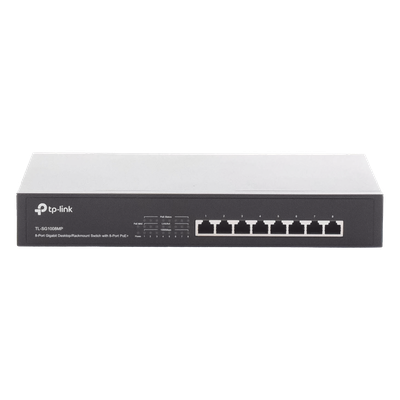 TL-SG1008MP - TP-Link TL-SG1008MP dispositivo de redes No administrado 8 Gigabit Ethernet (10/100/1000) 8