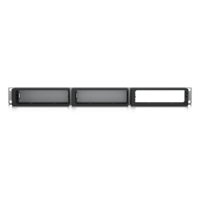 UACC-AI-KEY-RM - Accesorio de Montaje en Rack / 1U / 19 Pulgadas / Hasta 3 Unidades / Aluminio / Acceso Frontal