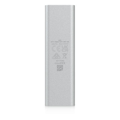 UACC-ADAPTER-RJ45-USBC-5GE - Adaptador USB-C a Ethernet / 5 GbE RJ45 / Indicador de Actividad LAN / Compatible con Mac, Windows y Linux / Construcción en Aluminio y Policarbonato / 38 g (1.3 oz)