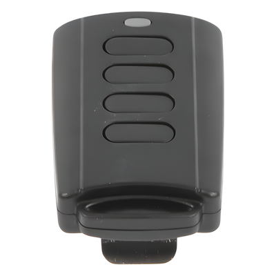 XB-T18-BC - Control Remoto con Clip para Visera / 433.92 MHz / 4 Botones / -10°C a 50°C / Batería 12V Incluida