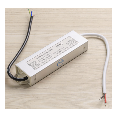 WP12DC5A - Fuente de Alimentación / 12 VDC / 5 A / IP67 / 100-265 VCA / -30°C a 70°C / 1.57 x 5.12 x 0.87 in