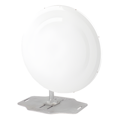 JRC32DMCB5X - Antena Direccional de Alto Rendimiento/ Parábola profunda para mayor aislamiento al ruido/ Conector guía de onda para radio C5x y B5x / 3 ft / 4.9 a 6