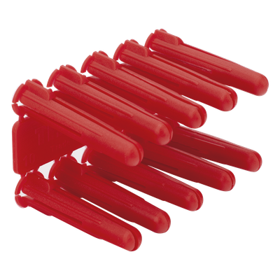 TP-2X - Taquete de Anclaje / 1/4" / Doble Expansión Multidireccional / Carga 60 kg / HDPE Resistente / Paquete 100 Piezas