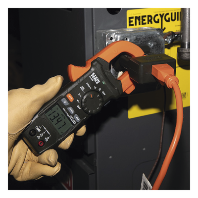 CL-120 - Amperímetro Digital de Gancho / 400 A CA / Rango Automático / NCVT Integrado / CAT III 600 V / Resistente a Caídas 2 m (6.6 ft)