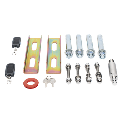 XBF-4003-R - Barrera Vehicular / Brazo Articulado 4 m (13.1 ft) / Apertura 3 s / 150 Ciclos/Hora / Encoder Electrónico / Corona Semaforizada