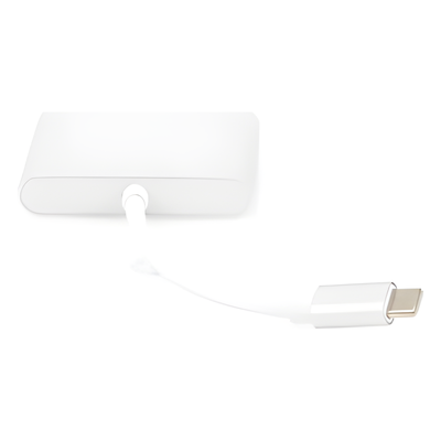 TT-USB-CAV - Adaptador Multipuerto USB-C / HDMI 4K / USB 3.0 5 Gbps / Carga PD 65W / 3-en-1 / Plug and Play