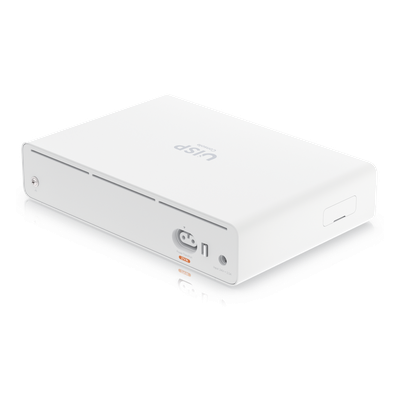 UISP-CONSOLE - Consola Gateway-Switch / 8 Puertos LAN GbE RJ45 / 2 Puertos SFP+ 10G / Router WAN 1GbE / Rendimiento 8,500 Mbps / SSD 128 GB / Montaje Rack 1U