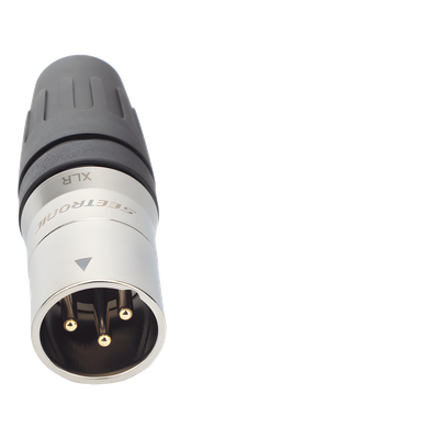 SCHM3 - Seetronic Conector XLR Macho / 3 Núcleos / Acero Inoxidable SCHM3