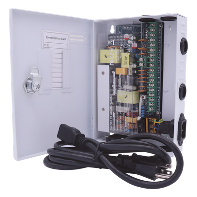 XP9DC16HD - Fuente de Alimentación Profesional / 9 Canales / 16 A Total / 1.8 A por Canal / Voltaje Ajustable 11-15 VCC / 200 W / Operación -20°C a 70°C