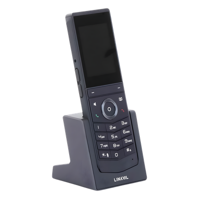 W611W - Teléfono IP Wi-Fi Portátil / Wi-Fi 6 Dual Banda / IP67 / Bluetooth 5.0 / Batería 1900 mAh / Pantalla 2.4''