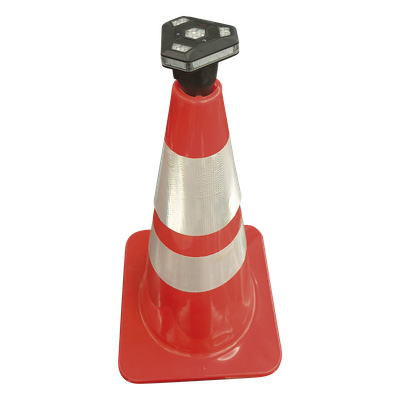 XLTE1985CONO - Porta Cono para Luz de Advertencia / Base Magnética / Caucho + Imán / 48×47.1×93.7 mm / 1.89×1.85×3.69 in