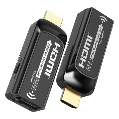 TT-433MINI - Extensor HDMI Inalámbrico / Full HD 1080p@60Hz / Alcance 20 m (65.6 ft) / Banda 5 GHz / Latencia 130-170 ms / Plug and Play