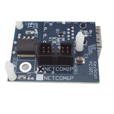 NETCOM2P - Keyscan-Dormakaba Convertidor Serial a TCP/IP / RJ45 10/100 Ethernet / AES Rijndael NETCOM2P