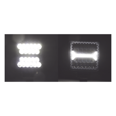 XD66F - Luz de Trabajo LED / 40 LED / 5600 Lúmenes / 66 Watts / IP67 / 10-30 Vcc / 4.3 Pulgadas