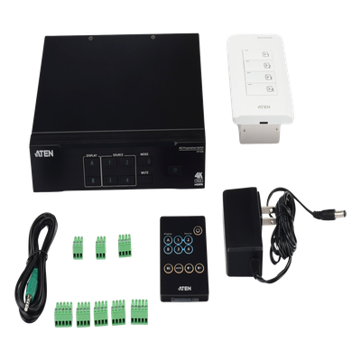 VP1420 - Matrix Switch de Presentación 4x2 / True 4K / Escalador Integrado / HDMI 5m 16ft / HDR / HDCP 2.2
