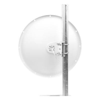 TXP-D4865-28-N - Antena Direccional / Rango Extendido 4.8 - 6.5 GHz / 28 dBi / Haz 7° / Polaridad Dual ±45° y V/H / Resistencia 200 km/h
