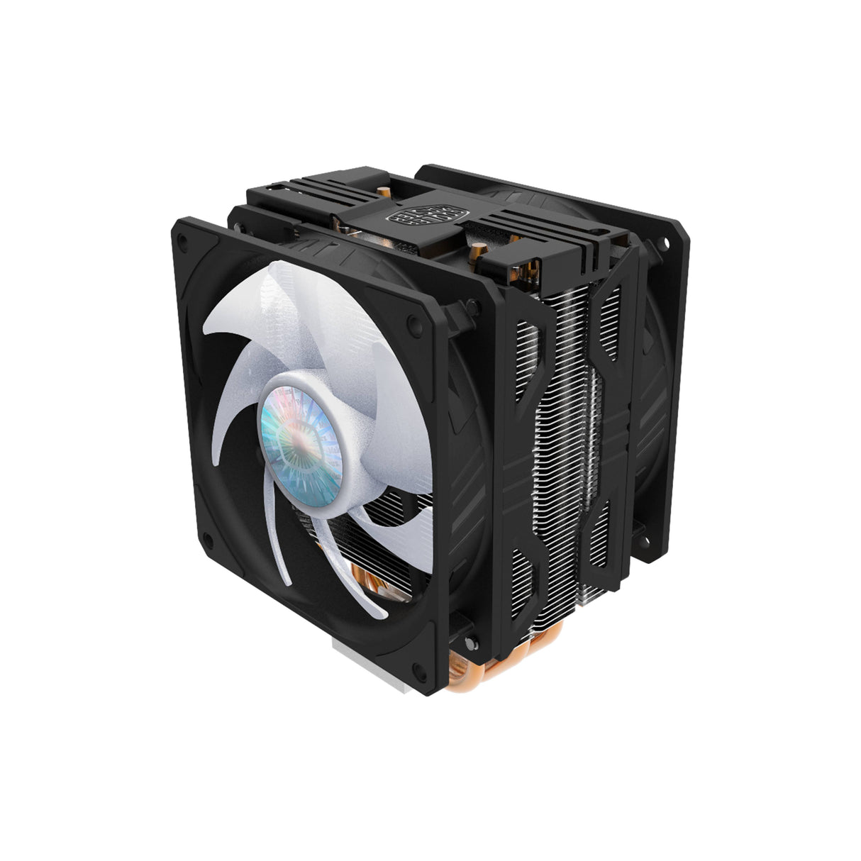 Disipador Cooler Master Hyper 212 Led Turbo Arg Intel 1151 1200 Amd Am4 Color Negro-Plata - Rr-212Tk-18Pa-R1