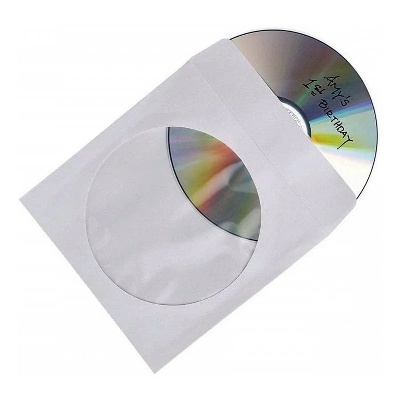 Sobre Mapasa Cd 12.7X12.7Cm Color Blanco C/50 - Ha0126 FullOffice.com