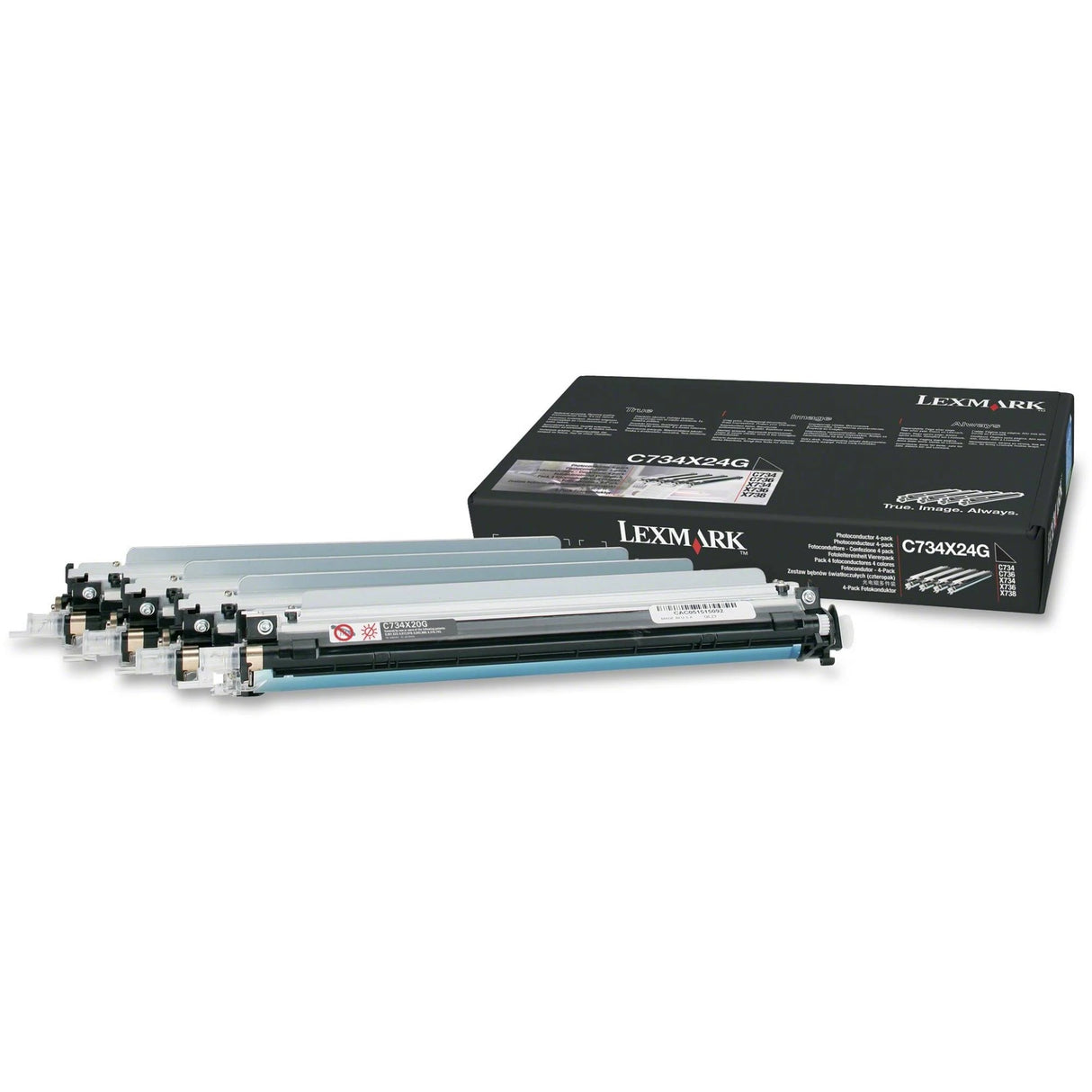Kit Fotoconductor Lexmark 20000 Páginas Para C/X73X/74X C/4 Pzas - C734X24G