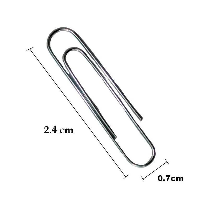 Clip Acco Estandar No.3 Inoxidable 100Clips C/10 FullOffice.com