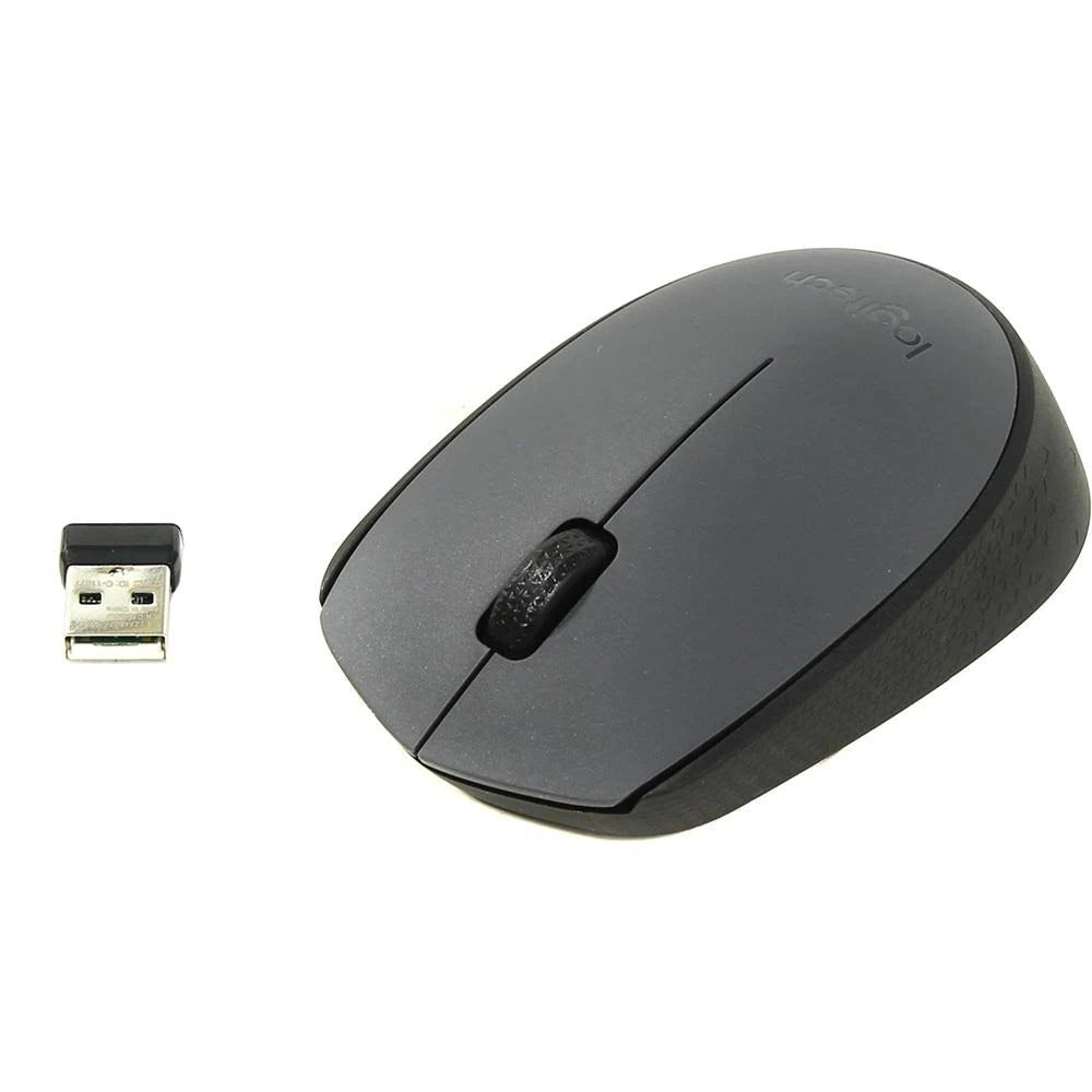 Mouse Inalámbrico Logitech M170 Óptico, Plug and Play USB, Negro-Gris - 910-004940 FullOffice.com