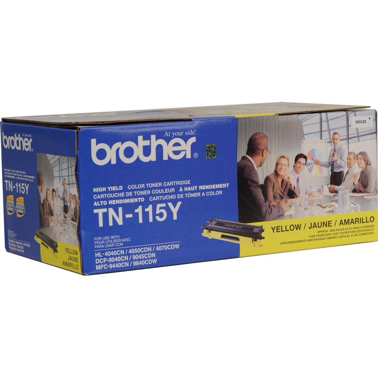 Toner Brother Amarillo Mfc9000/Hl4000 Serie Alto Re - Tn115Y