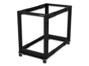 Rack StarTech para Servidor de 15U, 4 Ruedas Giratorias, 1000 lbs de Capacidad, 22x20x30 pulg.