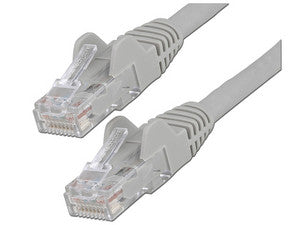 Cable de Red StarTech Cat6, Longitud 3.0 m, RJ45 Macho a RJ45 Macho, Color Gris
