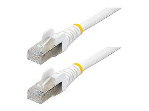 Cable de Red StarTech RJ45 Cat6a, 2.1m, Conectores RJ-45 Macho a RJ-45 Macho, Blanco