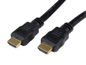 Cable HDMI de alta velocidad 30cm - 2x HDMI Macho - Negro, 4K, 60Hz, HDR