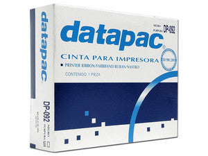 Cinta Datapac para Impresora Epson DP-092, 12mm x 8m, Color Negro