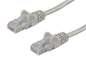 Cable de Red Cat 6 UTP 2m Gris, Ethernet Gigabit 1000Mbps, Conectores RJ45