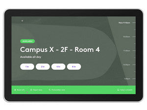 Pantalla de Videoconferencia Logitech 952-000094 de 10.1", Wi-Fi, Color Blanco, Altavoces Integrados